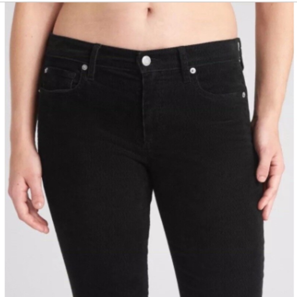 GAP 1969 Modern Stretch True Skinny Corduroy - Black